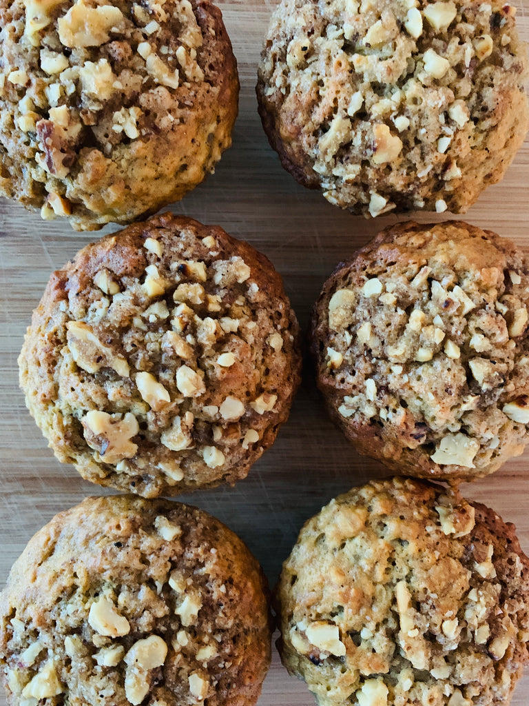 BEST Banana Oatmeal Muffins