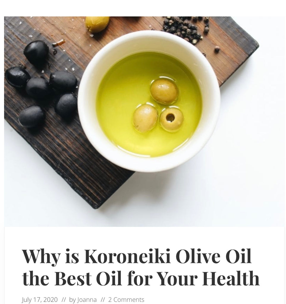 Koroneiki Olive Oil Is The Best Oil For Your Health