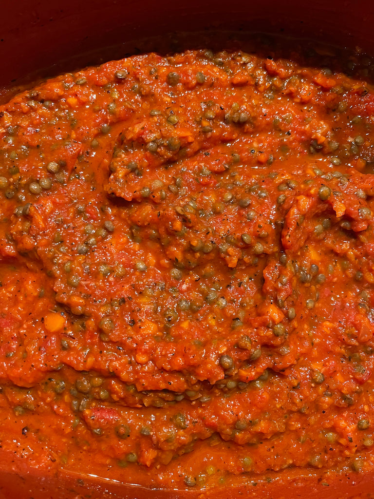 Best Vegan Lentil Bolognese!