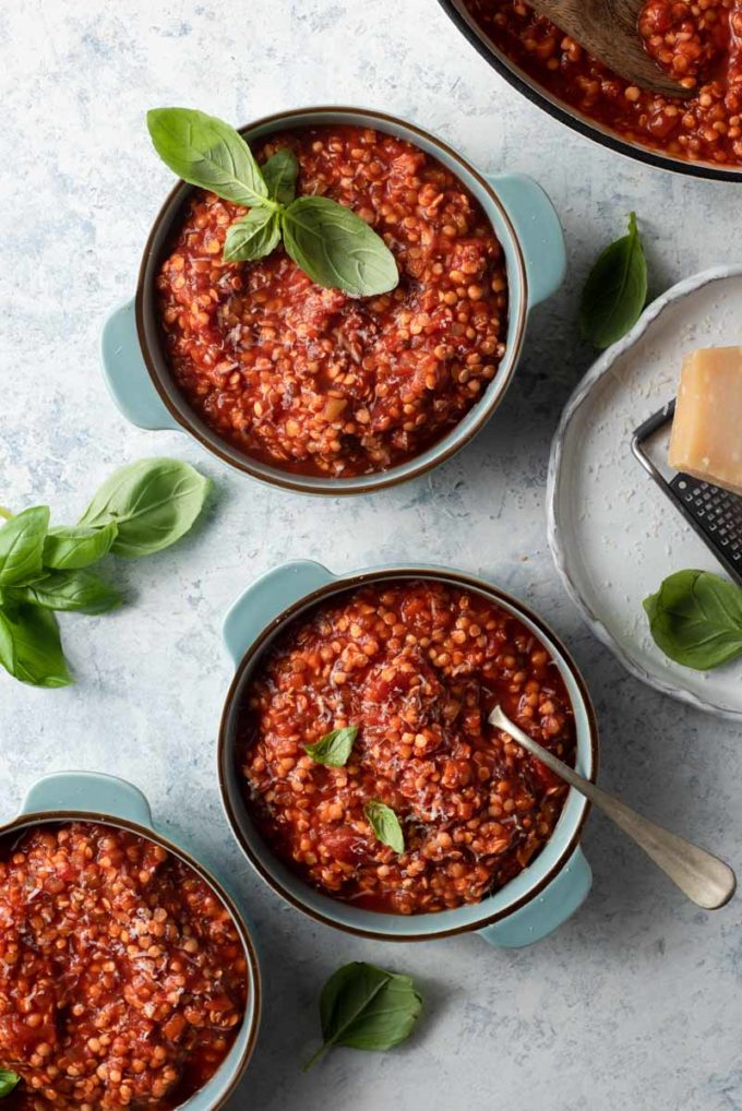 Lentil Bolognese